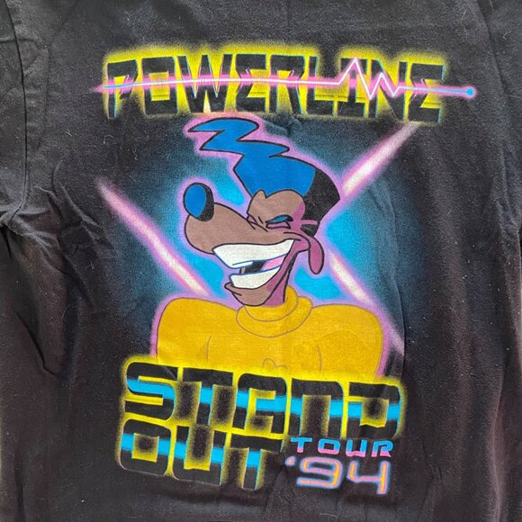 Vintage Disney Powerline Shirt,Disney 90s A Goofy Movie Powerline Stand Out Tour - Picture 2 of 5